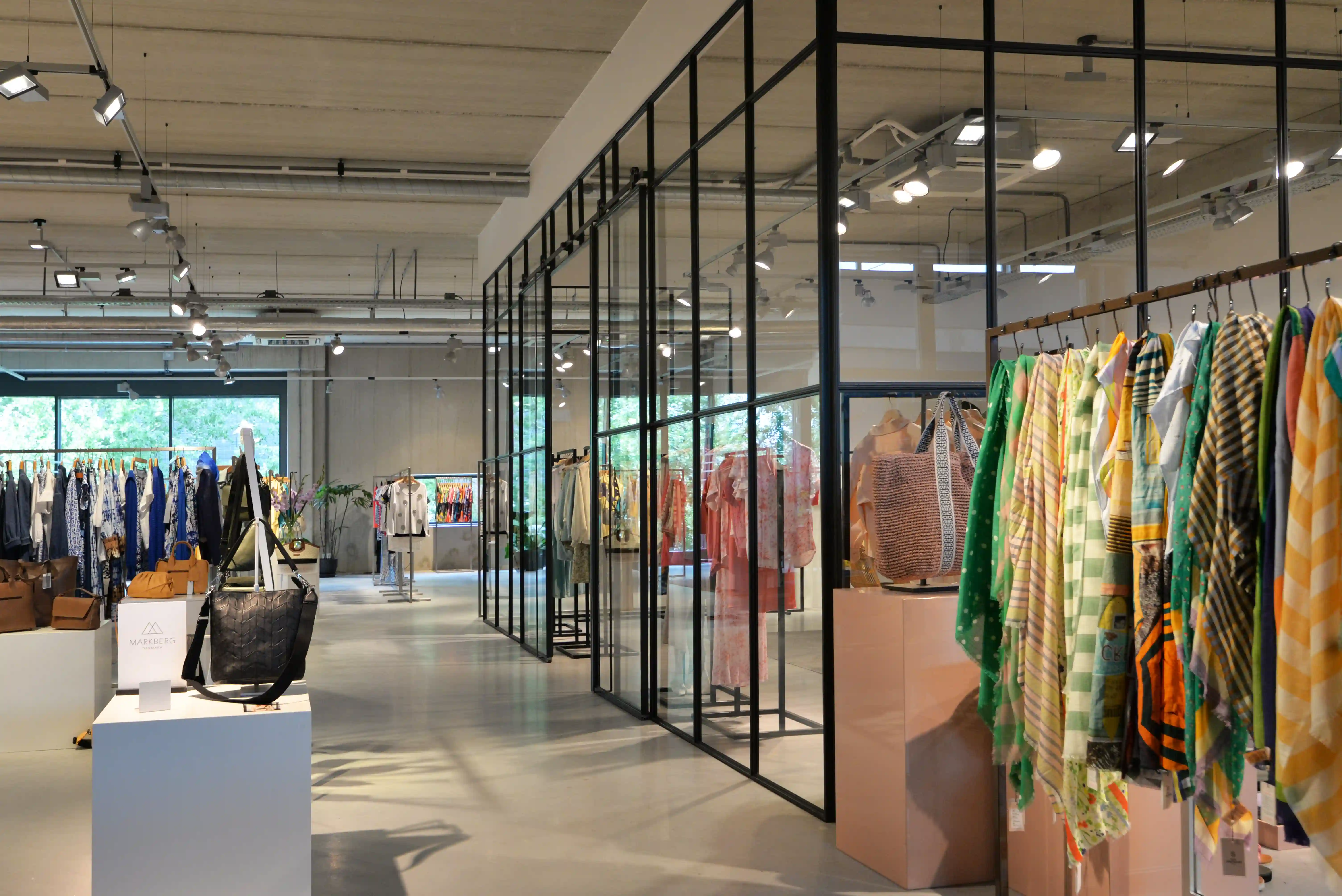 De Jong Fashion Amsterdam showroom interior